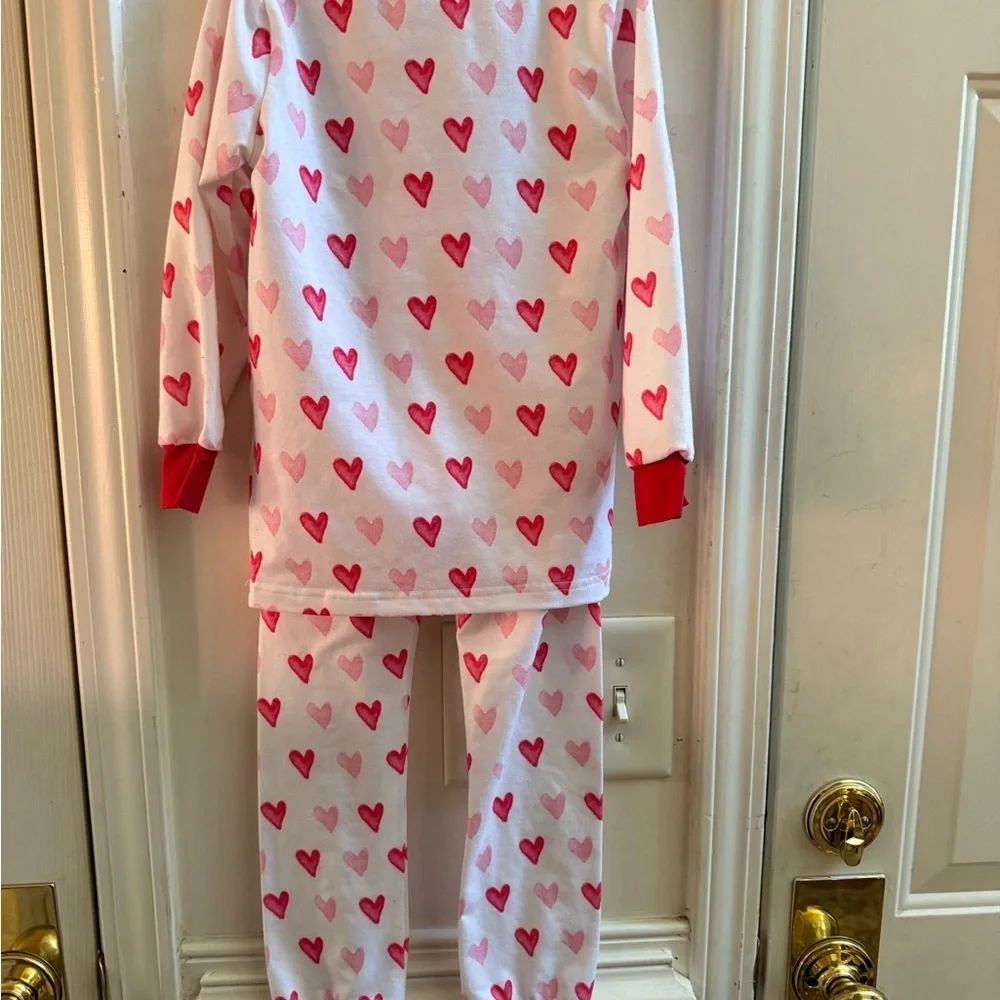 Busy Bee Smocks Valentines Pajama Set